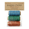 Hemptique Cotton Baker's Twine Mini Spools 2-Ply 3/Pkg - Jester