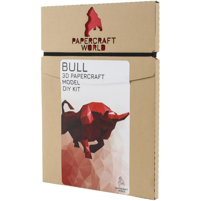 3D Papercraft Model - Bull