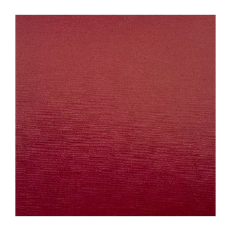 Poppy Crafts 12"x12" Textured Cardstock - Burgundy