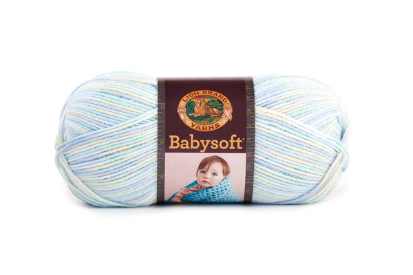 Lion Brand Baby Soft Yarn - Pastel Print 140g