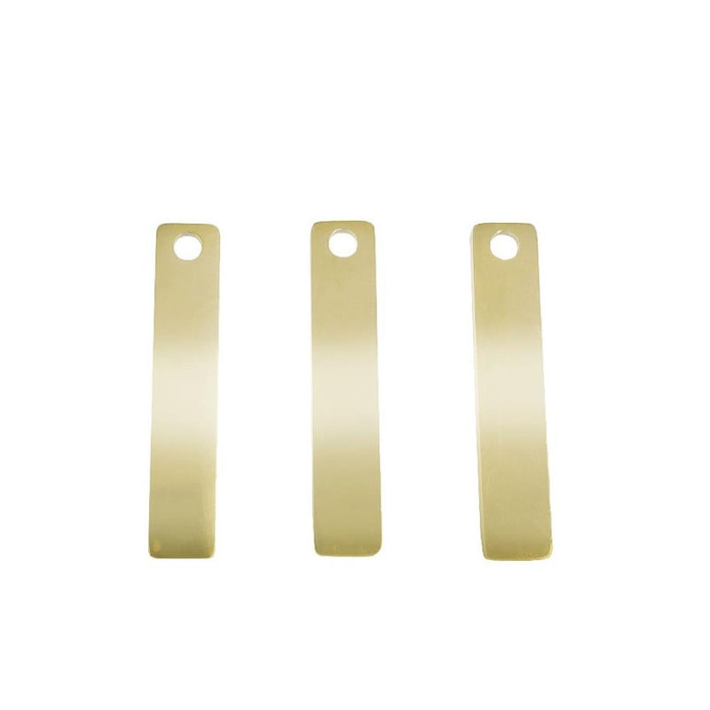 We R Makers Jewellery Press Stainless Steel Charms 3/Pkg - Bar*