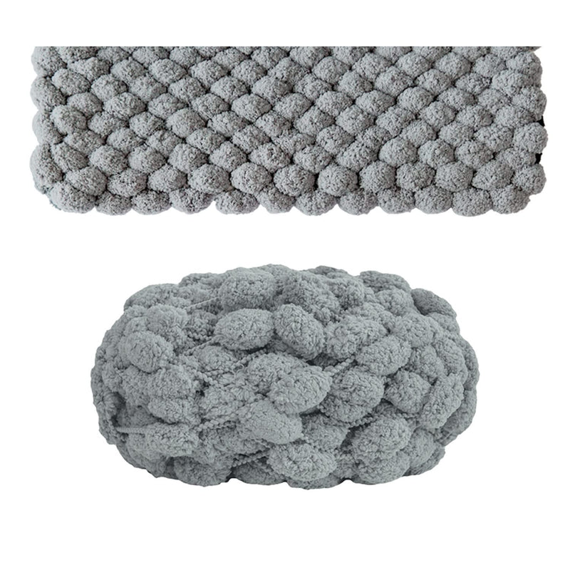 Poppy Crafts Pom Pom Yarn 150g - Grey*