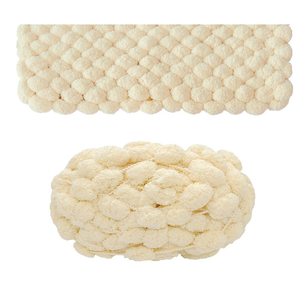 Poppy Crafts Pom Pom Yarn 150g - French Vanilla*