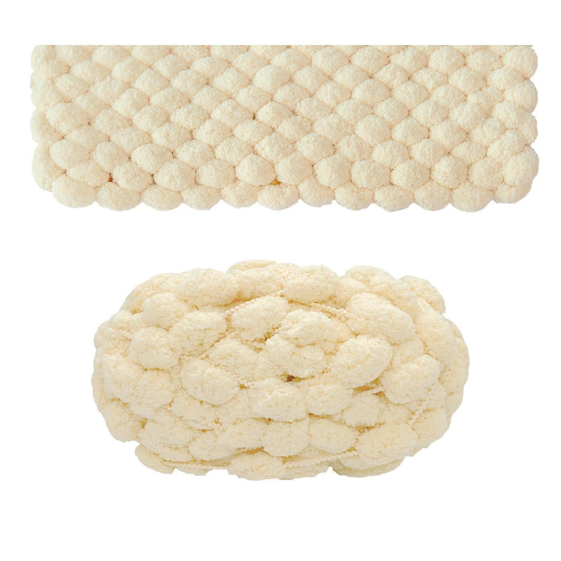 Poppy Crafts Pom Pom Yarn 150g - French Vanilla*