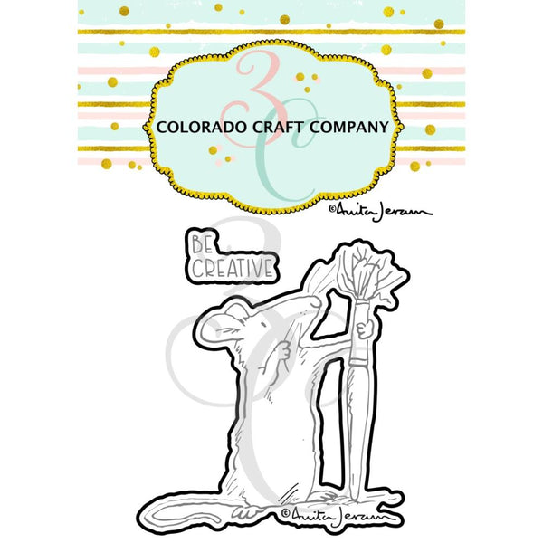 Colorado Craft Company Metal Die Set - Be Creative Mini-By Anita Jeram