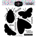 Colorado Craft Company Clear Stamps 6in x 6in - Insect Solid-Big & Bold*