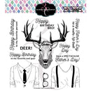 Colorado Craft Company Clear Stamps 6in x 6in - Hipster Deer-Big & Bold