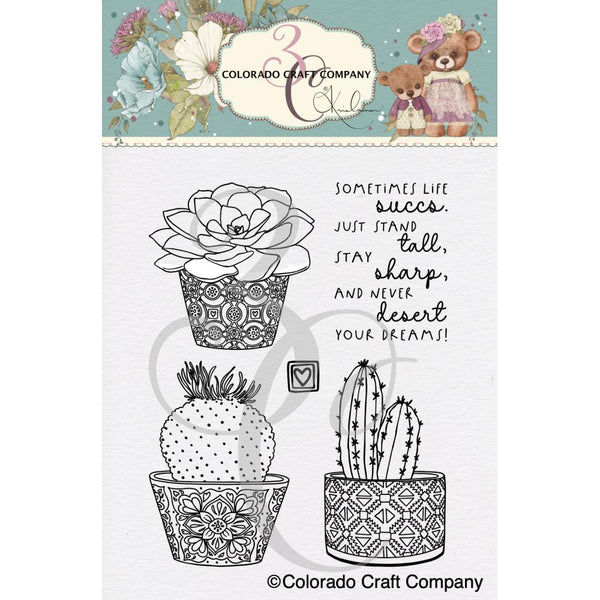 Colorado Craft Company Clear Stamps 3"X4" Stay Sharp-By Kris Lauren