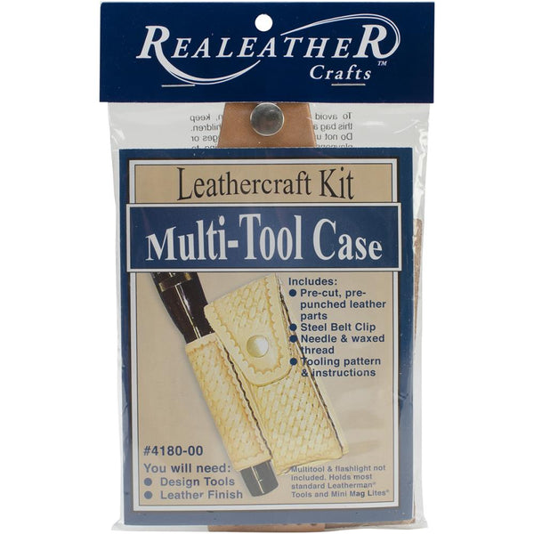 Realeather Leathercraft Kit Multi-Tool Case