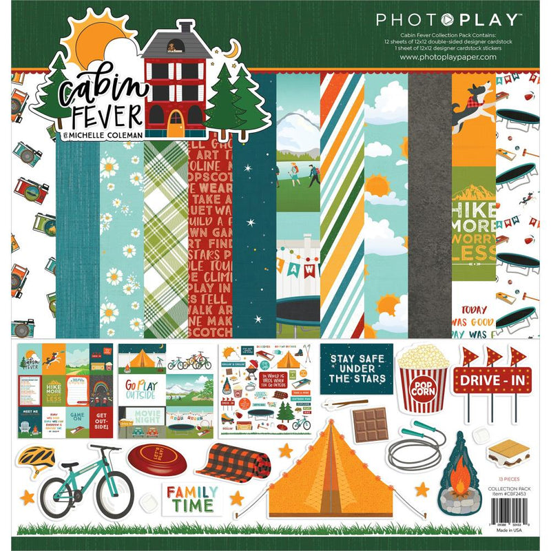 PhotoPlay Collection Pack 12in x 12in - Cabin Fever