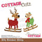 CottageCutz Dies - Silly Reindeer Skiing 1.9in - 3.2in