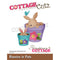 CottageCutz Dies - Bunnies In Pots 2"x 2.6"