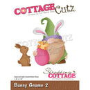 CottageCutz Dies - Bunny Gnome 2 - 1.4"x 1.9"