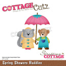 CottageCutz Dies - Spring Showers Buddies 3.1"x 3.5"
