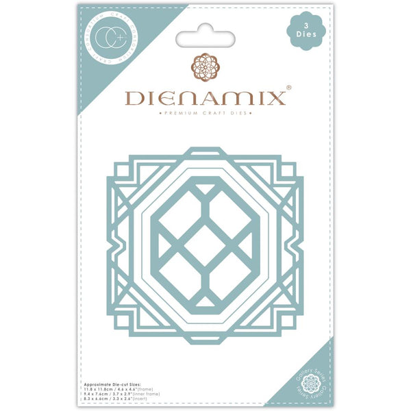 Craft Consortium Dienamix Premium Cutting Dies - Deco Square*