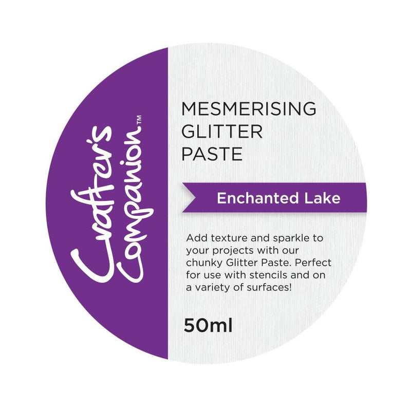 Crafter's Companion Mesmerizing Glitter Paste - Enchanted Lake
