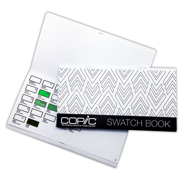 Copic Colour Swatch Book