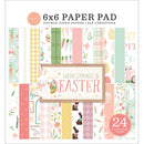 Carta Bella Double-Sided Paper Pad 6"X6" 24/Pkg Here Comes Easter