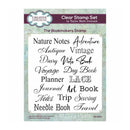 Creative Expressions Taylor Made Journals Clear Stamps 6"x 8" - The Bookmakers