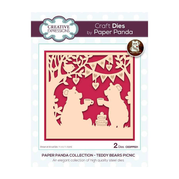 Creative Expressions Craft Die Set by Paper Panda - Teddy Bears Picnic*