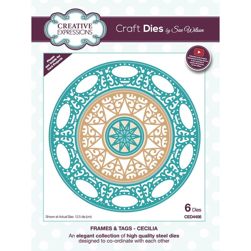 Creative Expressions Craft Dies By Sue Wilson - Frames & Tags - Cecilia*
