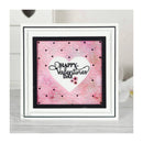 Creative Expressions Craft Dies By Sue Wilson - Background - Layered Heart*
