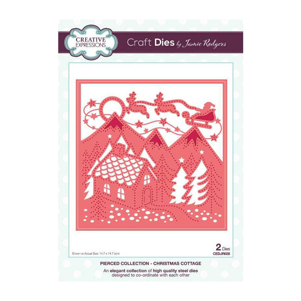 Creative Expressions Craft Dies By Jamie Rodgers - Christmas Cottage*