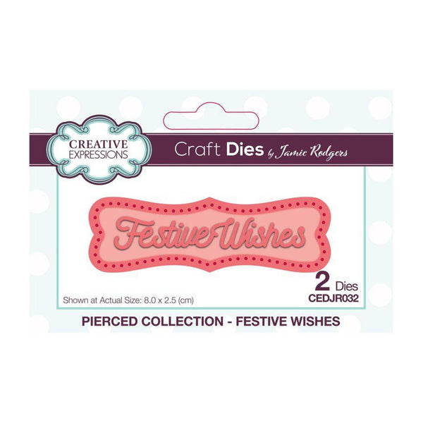 Creative Expressions Craft Dies By Jamie Rodgers - Festive Wishes*