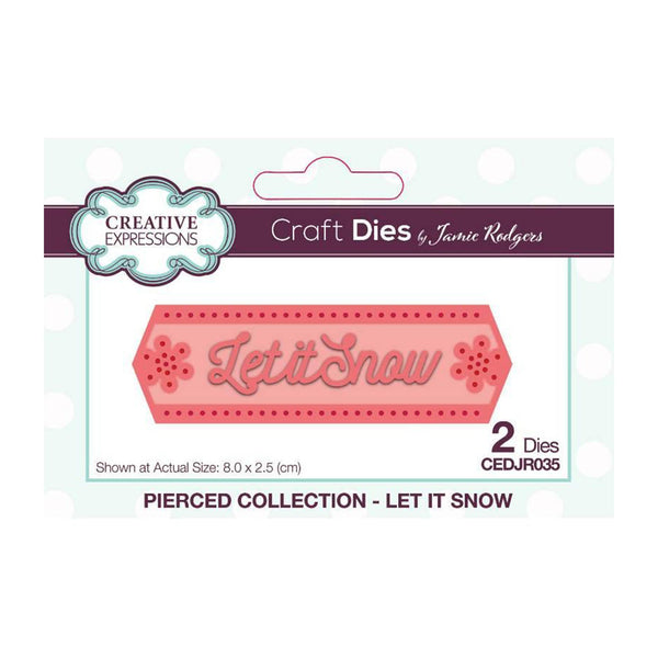 Creative Expressions Craft Dies By Jamie Rodgers - Let It Snow*