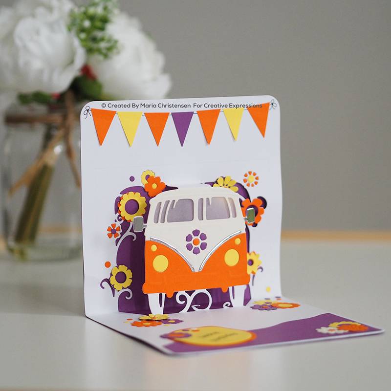 Creative Expressions Paper Cuts Craft Die - On The Road