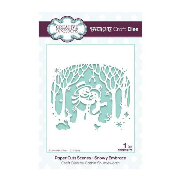 Creative Expressions Paper Cuts Scenes Craft Dies - Snowy Embrace*