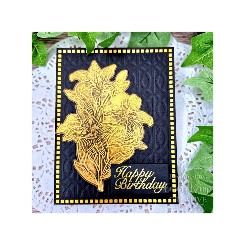 Creative Expressions StampCut Craft Die By Sue Wilson - Tiger Lily*