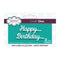 Creative Expressions Craft Dies - One-Liner Collection - Happy Birthday