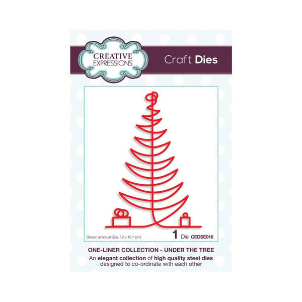 Creative Expressions Craft Die - One-Liner Collection - Under The Tree*