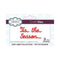 Creative Expressions Craft Dies - One-Liner Collection - 'Tis The Season*