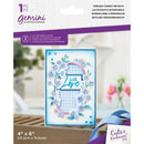 Gemini Cut And Emboss Folder 4"x6" Timeless Forget-Me-Nots*
