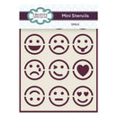 Creative Expressions Mini Stencil 4"x 3"- Smile*