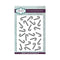 Creative Expressions A6 Pre-Cut Rubber Stamp By Sam Poole - Candy Cane Background