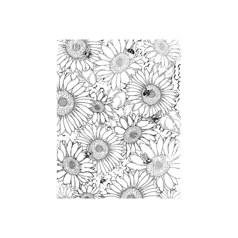 Creative Expressions A6 Pre-Cut Rubber Stamp - Sunny Days*