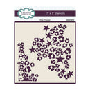 Creative Expressions 7"x7" Stencil - Star Flower*