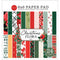 Carta Bella Double-Sided Paper Pad 6"X6" Merry Christmas Flora*