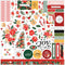 Carta Bella Elements Cardstock Stickers 12"X12" Joyful Christmas Flora