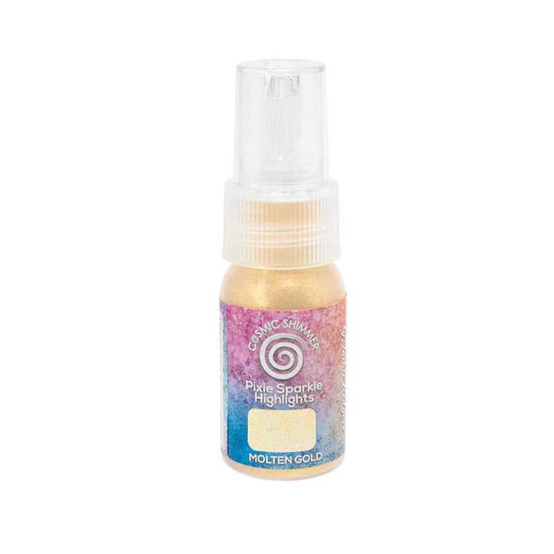 Cosmic Shimmer Pixie Sparkles By Jamie Rodgers 30ml - Molten Gold