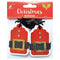 Little Birdie Christmas Gift Tag 10 pack - Santa Coat*