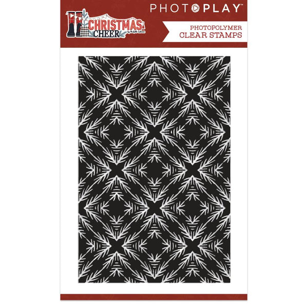 PhotoPlay Photopolymer Stamp - Christmas Cheer Background