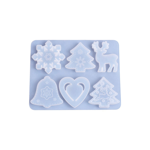 Poppy Crafts Silicone Resin Molds #59 - Festive