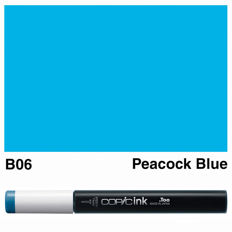 Copic Ink B06-Peacock Blue*