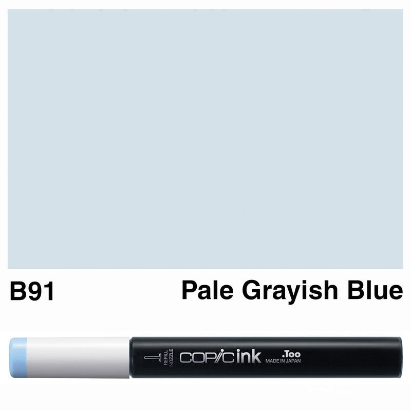 Copic Ink B91-Pale Grayish Blue