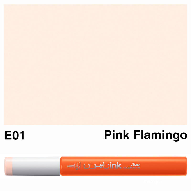 Copic Ink E01-Pink Flamingo