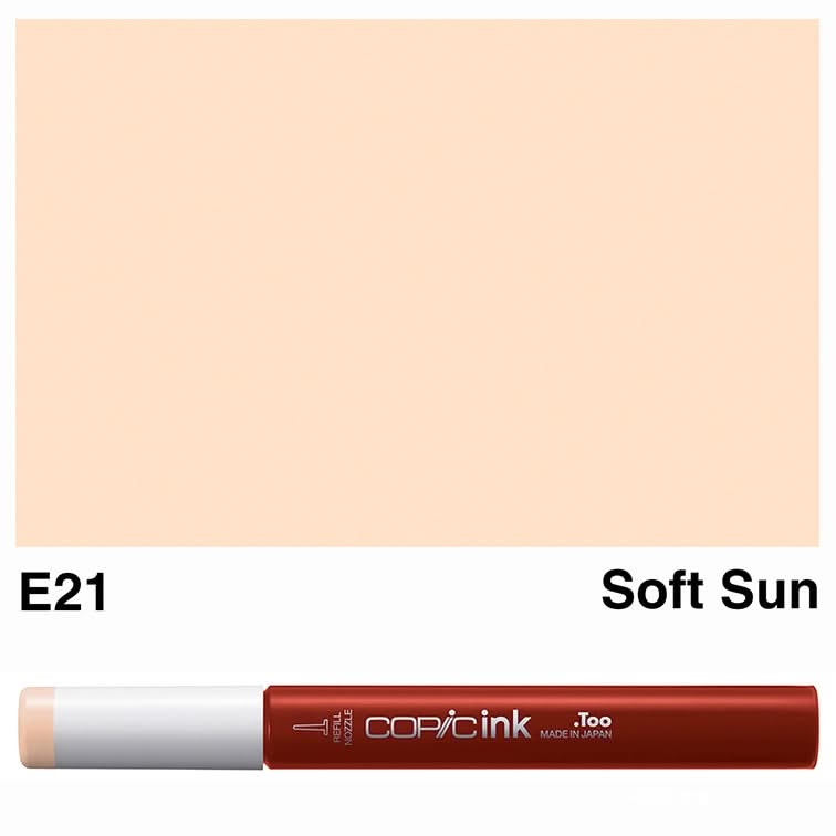 Copic Ink E21 - Soft Sun 12ml